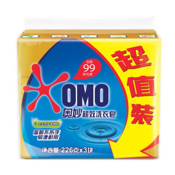 奧妙 超效洗衣皂 226g*3