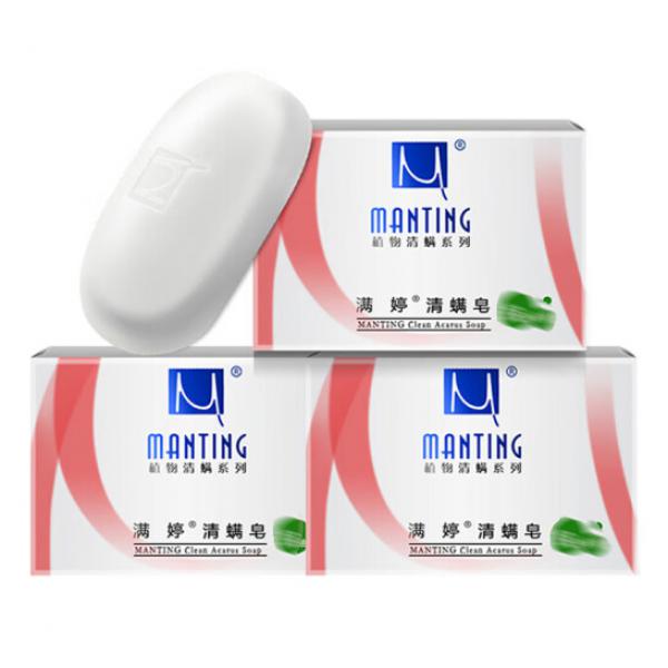 滿婷（MANTING）基礎清螨皂控油祛痘（100g*3）香皂