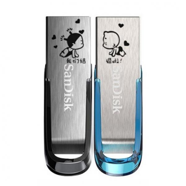 閃迪 (SanDisk) 32GB U盤CZ73 金屬優盤 USB3.0 定制款