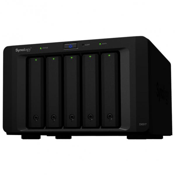 群暉（Synology）DX517 5盤位NAS網絡存儲服務器擴充設備(不含硬盤) 