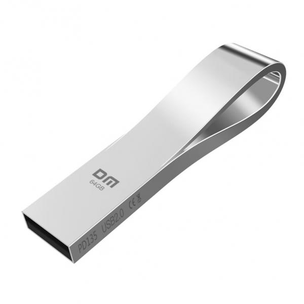 DM  64GB USB2.0 U盤 金屬 PD135 銀色