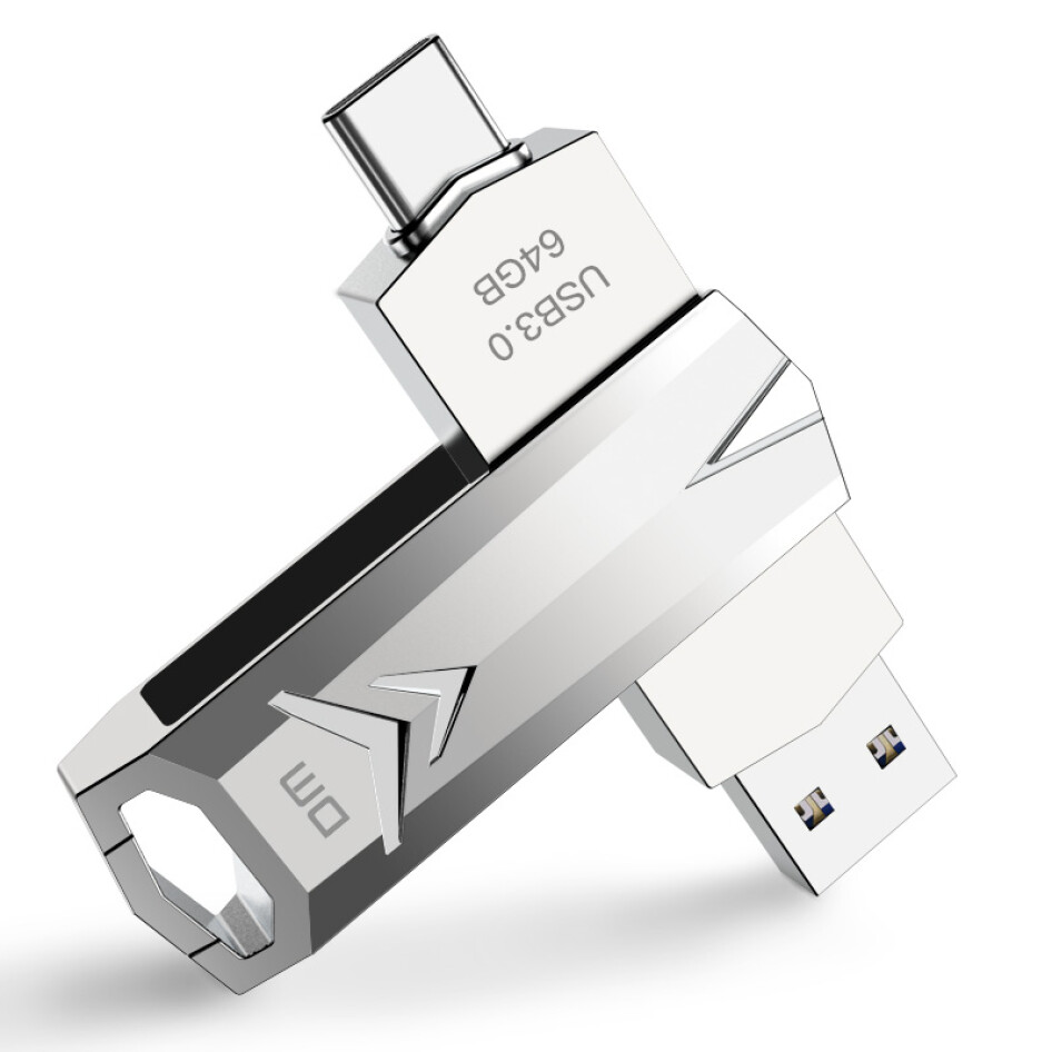DM  64GB Type-C USB3.0 U盤 金屬 PD098 法師 安卓手機電腦兩用 