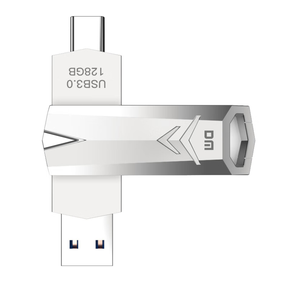 DM  128GB Type-C USB3.0 U盤 金屬 PD098 法師 安卓手機電腦兩用 