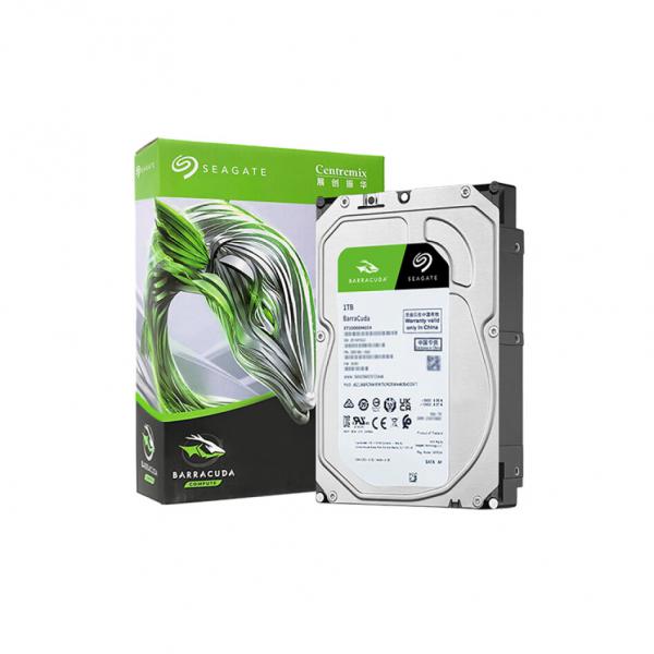 希捷（SEAGATE）臺式機硬盤  1TB 7200轉 256MB 機械硬盤 SATA 酷魚系列  3.5英寸 ST1000DM014