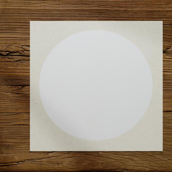 涇徽堂 加厚宣紙卡紙 圓外麻 圓形 38*38cm 10張/包