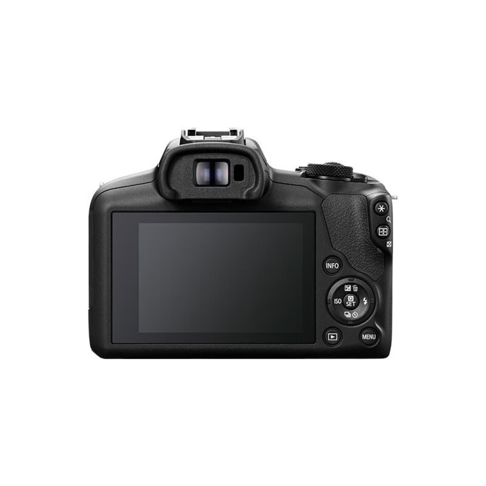 佳能（Canon）EOS R100 小型便捷微單數碼相機 4K  Vlog高清視頻家用旅游美顏照相機 18-45mm套機 旅行暢玩套裝（包含相機包、128G卡及備用電池）