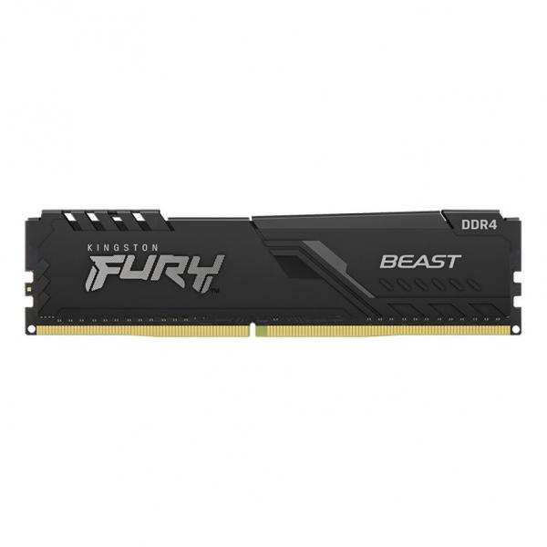 金士頓（Kingston）FURY 16GB DDR4 3600 臺(tái)式機(jī)內(nèi)存條 Beast野獸系列 駭客神條