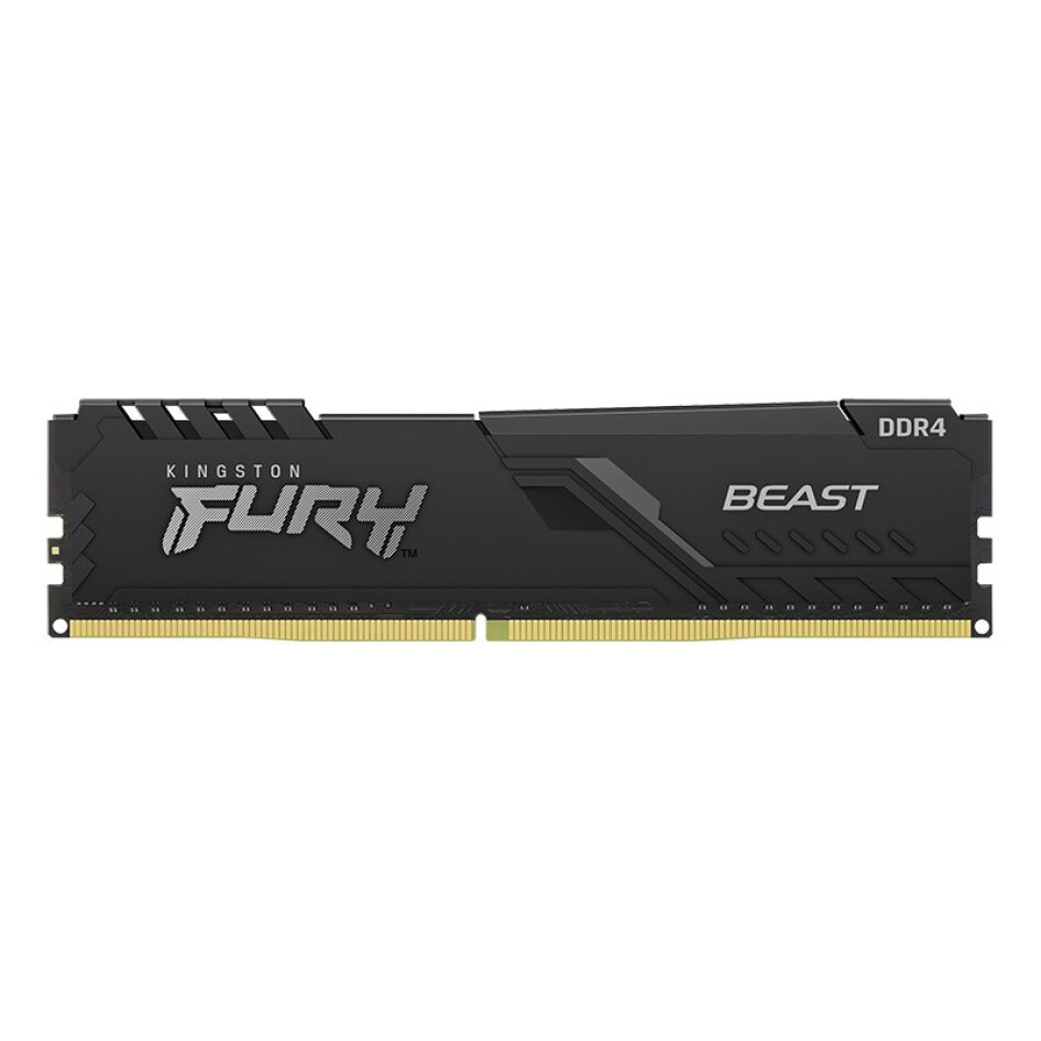 金士頓（Kingston）FURY 16GB DDR4 3600 臺式機內存條 Beast野獸系列 駭客神條