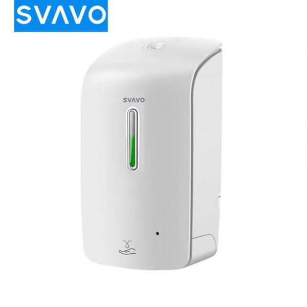 瑞沃（SVAVO）感應皂液器 自動洗手機 壁掛式泡沫洗手液機 PL-151055 白色 滴液款