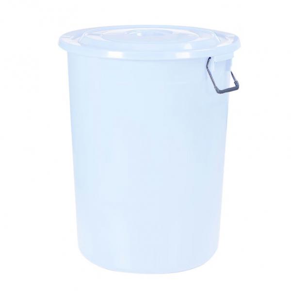 科力邦（Kelibang） 塑料桶 有蓋 100L 白色 KB3002