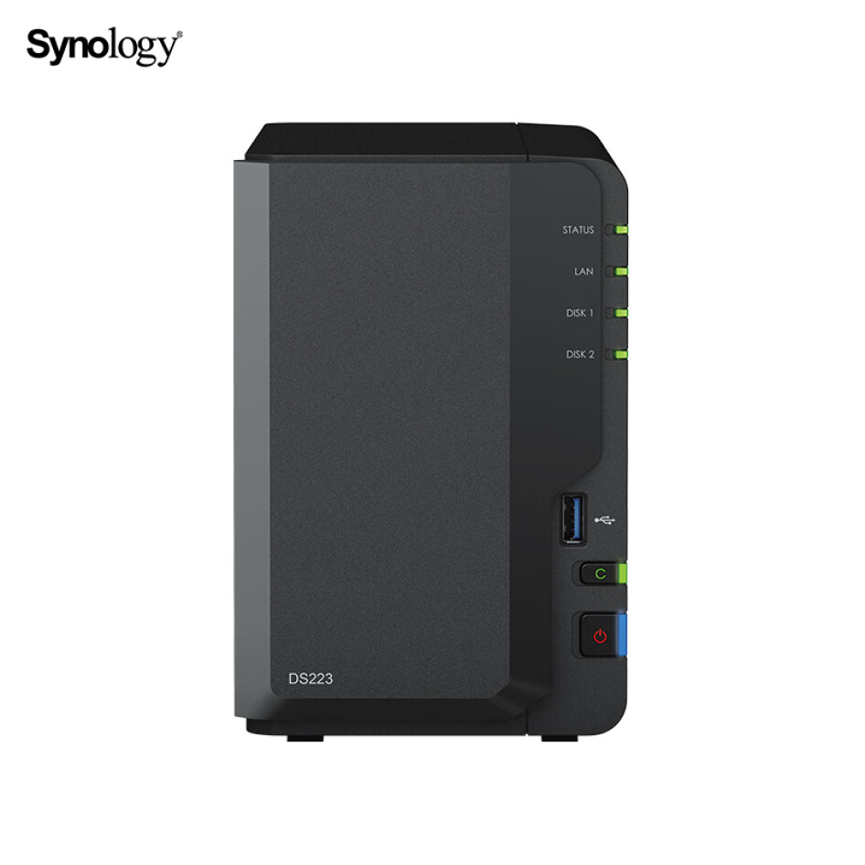 群暉（Synology） DS223 四核心 2盤位 NAS網絡存儲