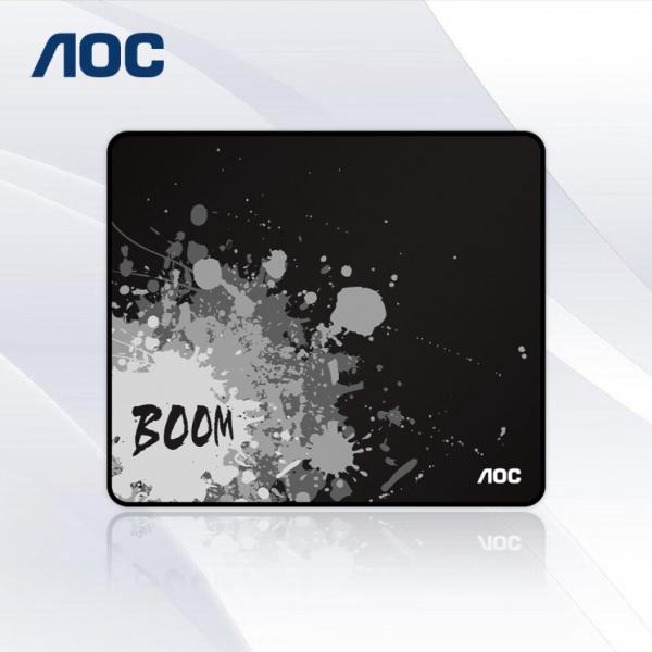 AOC 鼠標(biāo)墊 350*300*4mm 加厚鎖邊  M131/93 BOOM 黑色