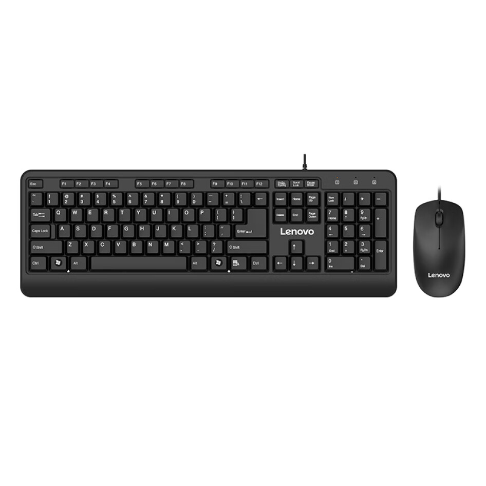 聯(lián)想（Lenovo）有線鍵盤鼠標(biāo)套裝 鍵盤 鍵鼠套裝  KM4800
