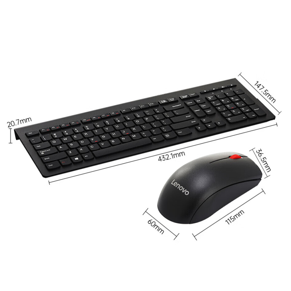 聯想（Lenovo）無線鍵盤鼠標套裝  M120Pro