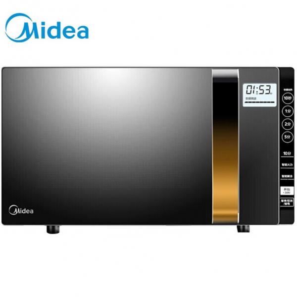 美的（Midea）變頻家用微波爐光波燒烤爐 微波爐一體機  智能濕度感應 900W微烤一體 23升 X3-233A