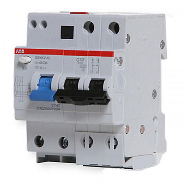 ABB 斷路器 2P32A漏電保護(hù)器微型空氣開關(guān)帶漏保 GSH202 AC-C32