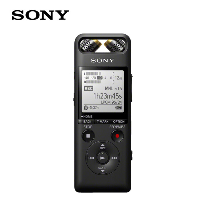 索尼（SONY）數(shù)碼錄音棒/錄音筆 PCM-A10 16GB 黑色  藍牙操控 