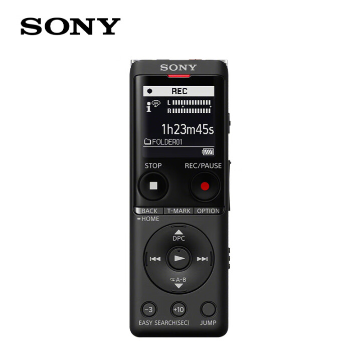 索尼（SONY）錄音筆 ICD-UX570F 4GB 黑色