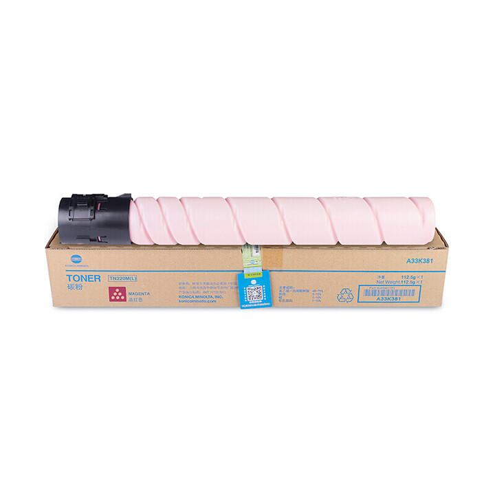 柯尼卡美能達(dá)  原裝粉盒 適用于C221S/C221/C281/C7122/C712碳粉粉盒 TN220M（紅色） L低容量
