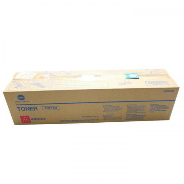 柯尼卡美能達  TN711M  碳粉紅色墨粉 （適用C654/C754機型） 印量31500頁