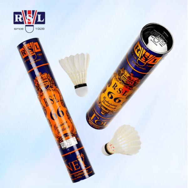 亞獅龍（RSL）訓練比賽用球 飛行穩定耐打 RSL66號 羽毛球（1桶裝）
