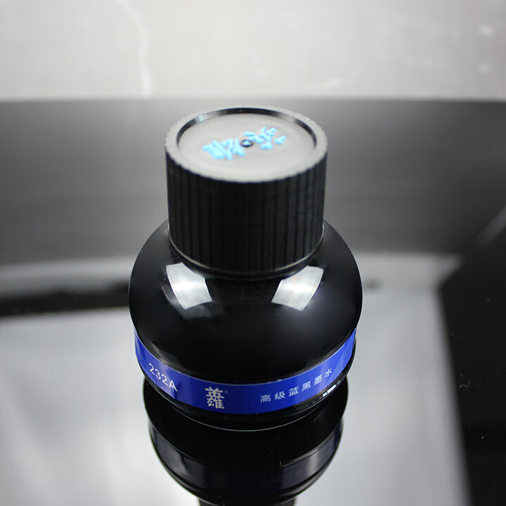 英雄（HERO）鋼筆專用墨水 大容量 232A 藍黑色 75ML-非碳素