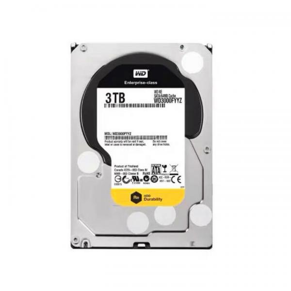 西部數據 黑盤 臺式電腦機械硬盤 3T SATA  3.5英寸 7200轉 64M緩存 WD3000FYYZ