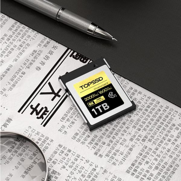 天碩（TOPSSD）CFexpress 存儲卡  1TB 2000MB/S 新款金鉆8K版 z9專用卡