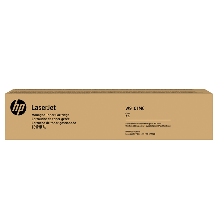 惠普(HP) W9101MC 硒鼓粉盒 適用于E77422、E77428  W9101MC 青色（20000頁）