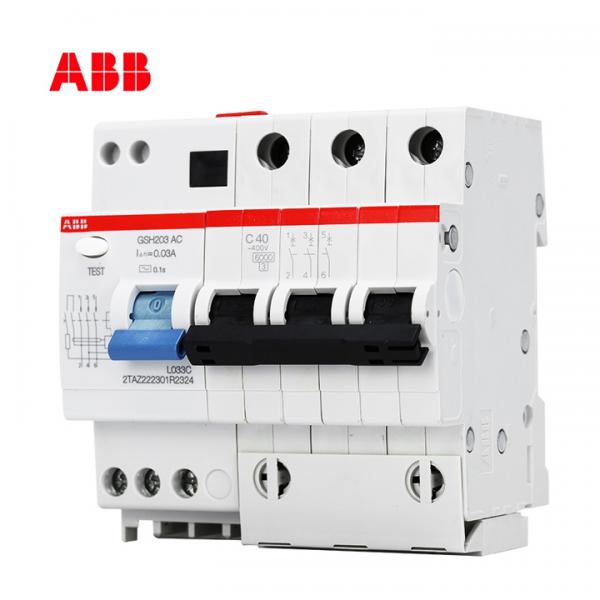 ABB 斷路器 漏電保護器 3P40A 開關空氣開關電閘 GSH203 AC-C40/0.03