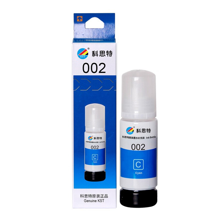 科思特 002墨水 適用愛普生(EPSON) L4158/L4168/L6168/L6178/L6198 青色